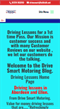 Mobile Screenshot of drivinglessonsaberdeen.net